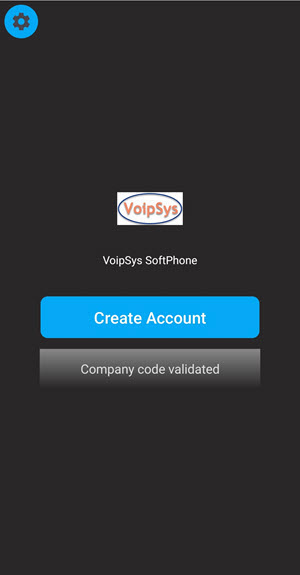 Image: Locate VoipSys phone app